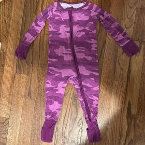 Little Sleepies Purple Camo Zippy